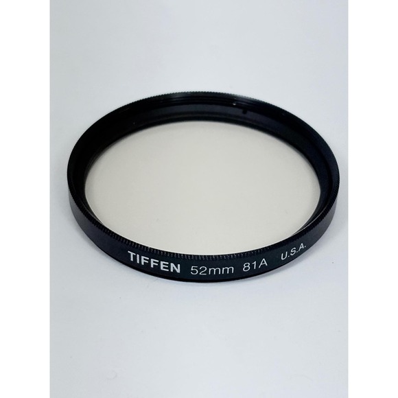 Tiffen Other - Tiffen 52mm 81A Warming Filter Lens Accessory‎ Black Excellent Made in USA